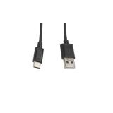 Lanberg - CA-USBO-10CC-0010-BK cable USB USB 2.0 1 m USB A USB C Negro
