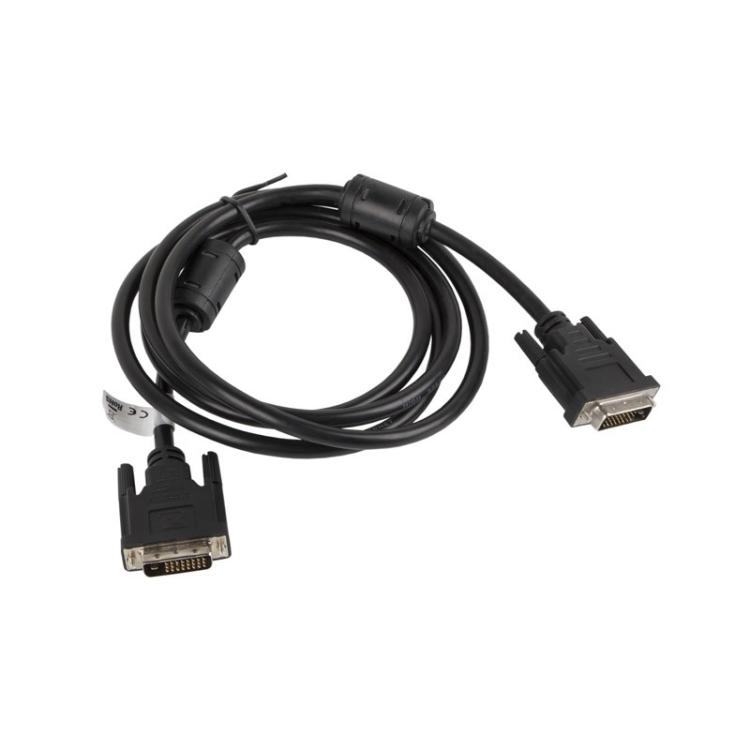 Lanberg - CA-DVID-10CC-0018-BK cable DVI 1,8 m DVI-D Negro