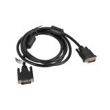 Lanberg - CA-DVID-10CC-0018-BK cable DVI 1,8 m DVI-D Negro