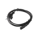 Lanberg - CA-C7CA-11CC-0018-BK cable de transmisión Negro 1,8 m C7 acoplador CEE7/16