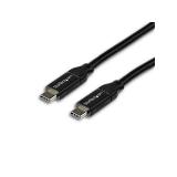StarTech.com - Cable de 2m USB-C a USB-C con capacidad para Entrega de Alimentación de 5A - USB TipoC - Cable de Carga USBC - US
