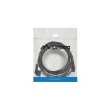 Lanberg - CA-C13C-11CC-0100-BK cable de transmisión Negro 10 m C13 acoplador CEE7/7