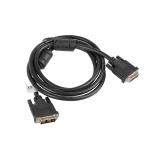 Lanberg - CA-DVIS-10CC-0018-BK cable DVI 1,8 m DVI-D Negro