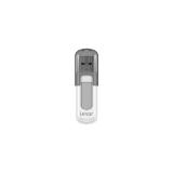 Lexar - JumpDrive V100 unidad flash USB 64 GB USB tipo A 3.2 Gen 1 (3.1 Gen 1) Gris, Blanco
