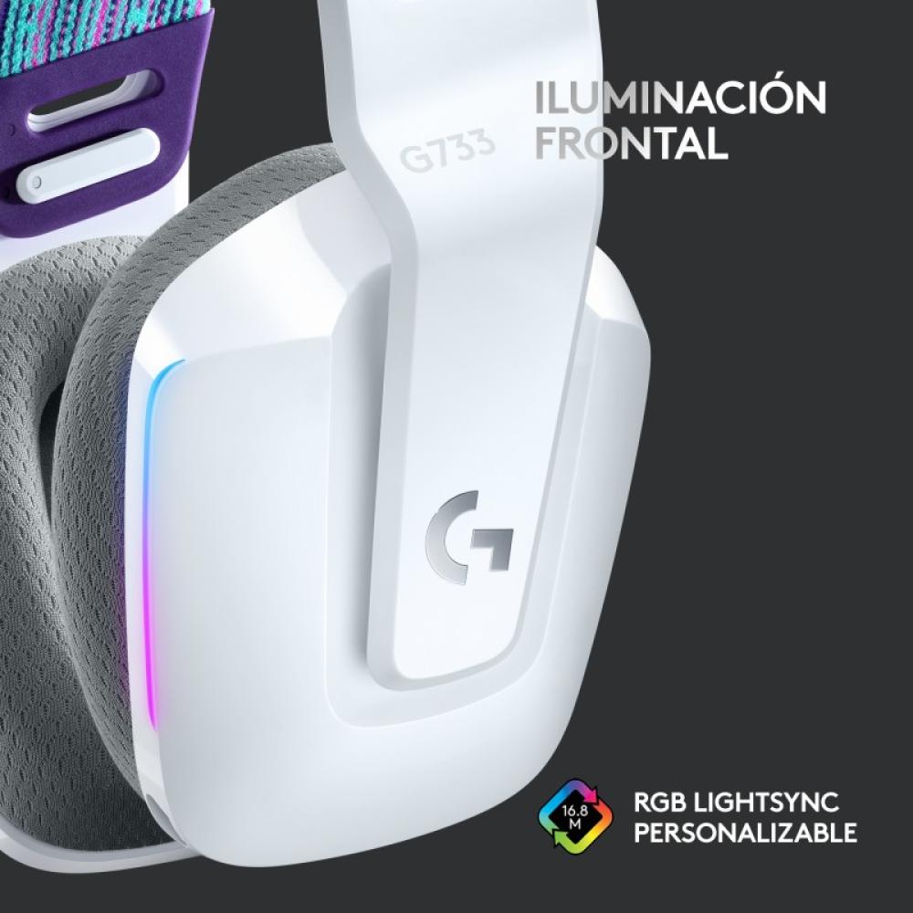 Logitech G - 981-000883 auricular y casco Auriculares Inalámbrico Diadema Juego Blanco