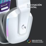 Logitech G - 981-000883 auricular y casco Auriculares Inalámbrico Diadema Juego Blanco