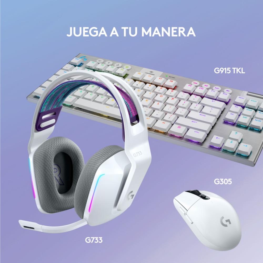 Logitech G - 981-000883 auricular y casco Auriculares Inalámbrico Diadema Juego Blanco
