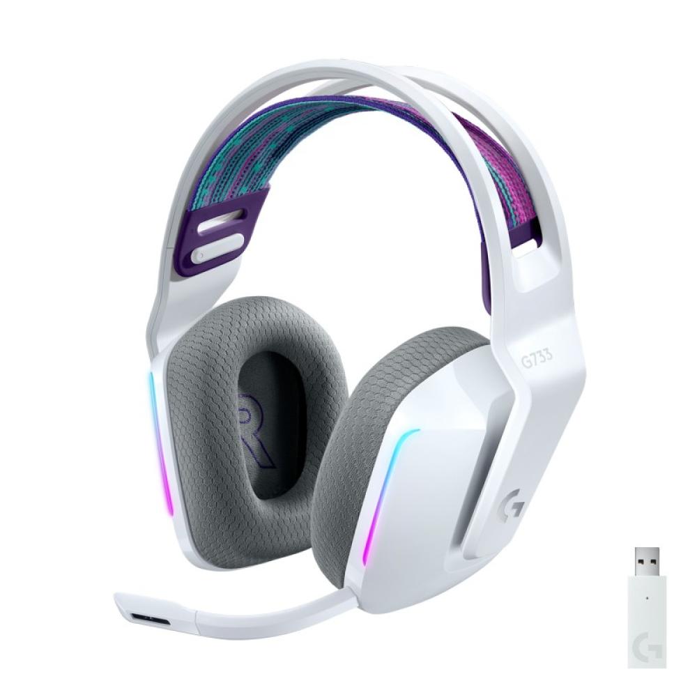Logitech G - 981-000883 auricular y casco Auriculares Inalámbrico Diadema Juego Blanco