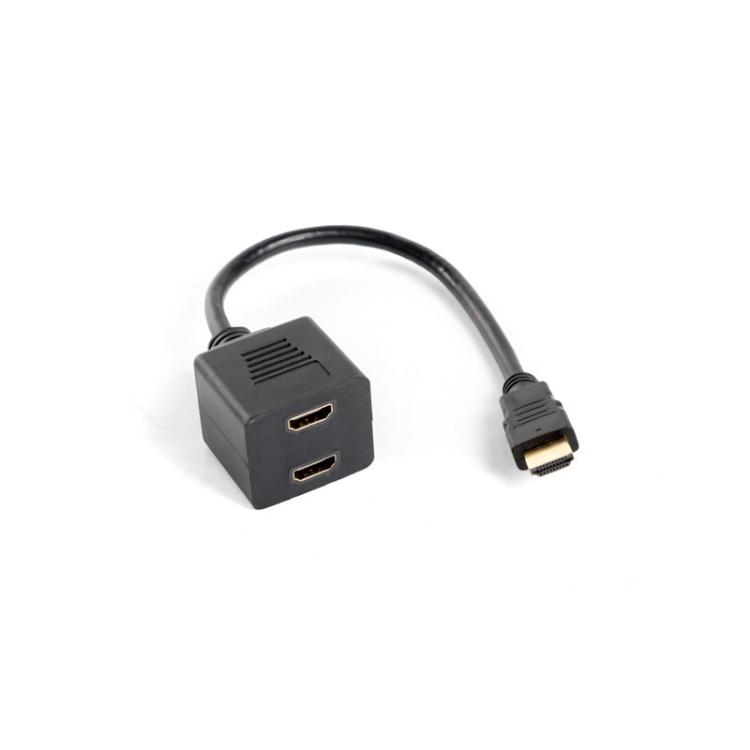 Lanberg - AD-0019-BK divisor de video HDMI 2x HDMI