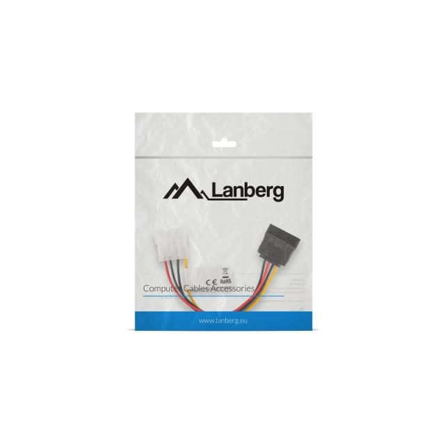 Lanberg - CA-HDSA-10CU-0015 cable de alimentación interna 0,15 m