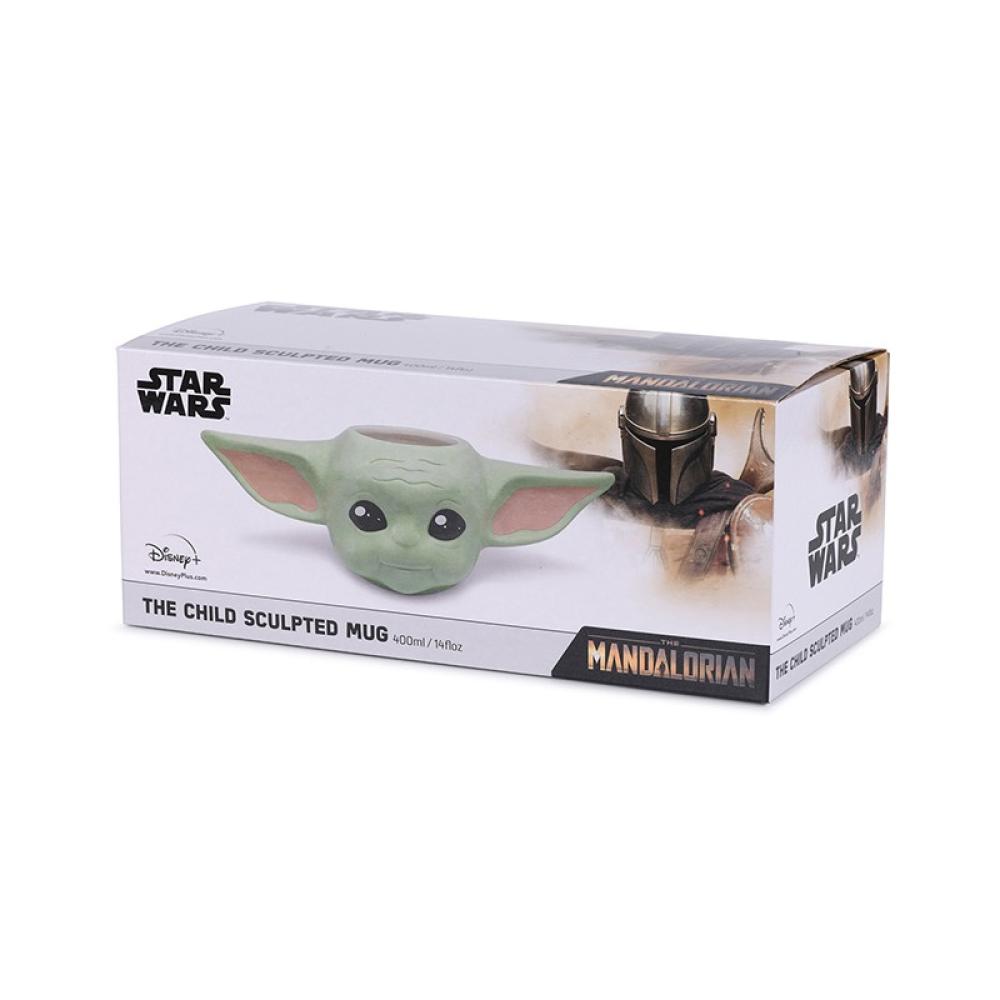PYRAMID - Star Wars: The Mandalorian (The Child) tazón Negro, Coral, Verde Universal 1 pieza(s)