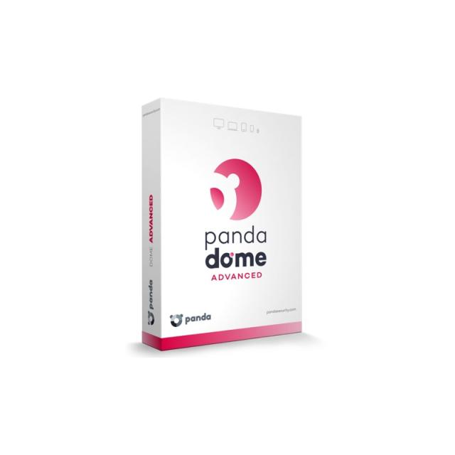 Panda - Dome Advanced Antivirus security 2 licencia(s) 1 año(s)