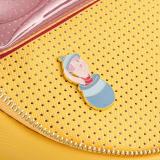 Loungefly - WDBK1452 mochila Mochila informal Negro, Rojo, Amarillo Poliuretano