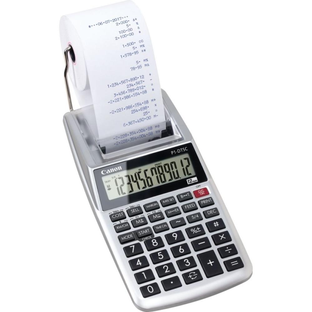 Canon - P1-DTSC II EMEA HWB calculadora Escritorio Calculadora de impresión Gris
