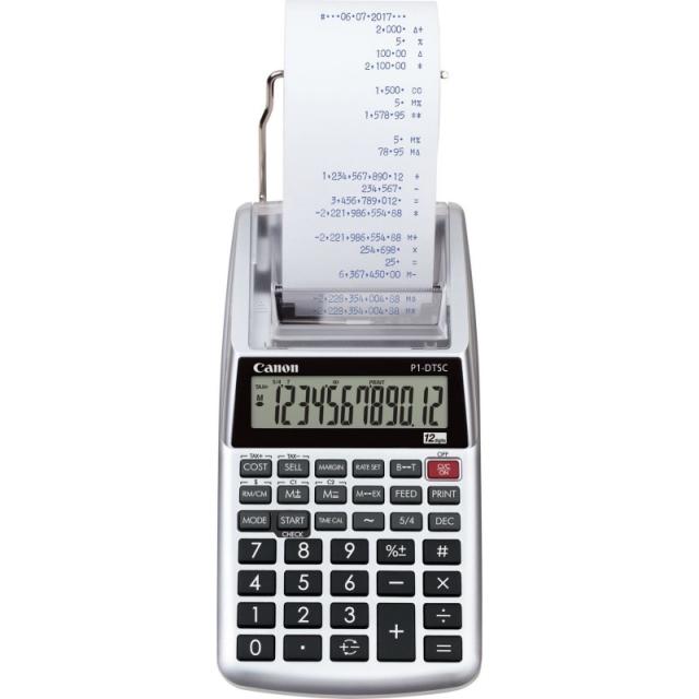 Canon - P1-DTSC II EMEA HWB calculadora Escritorio Calculadora de impresión Gris