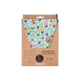 SilverHT - Funda Universal Rotatory 360º (9 - 10.1'''') Cactoos Green metal