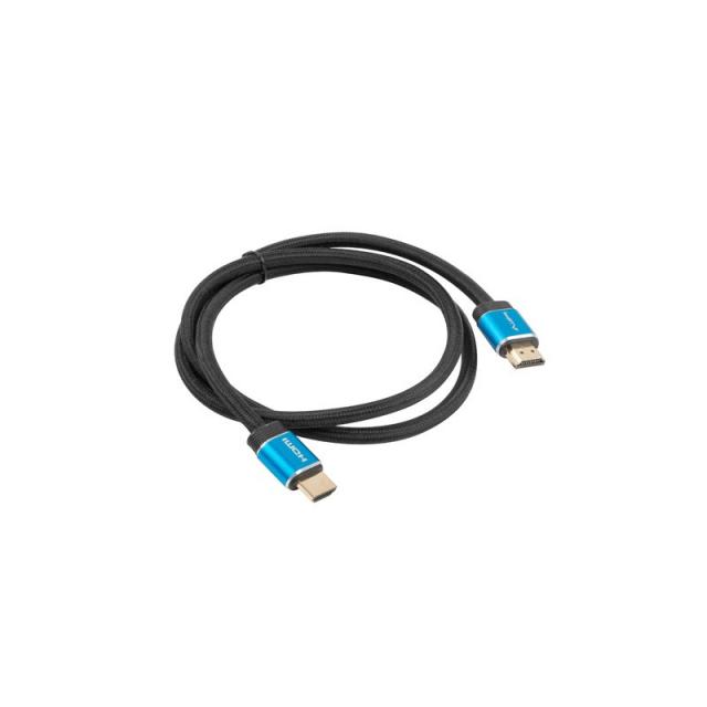 Lanberg - CA-HDMI-P20CU-0010-BK cable HDMI 1 m HDMI tipo A (Estándar) Negro, Azul