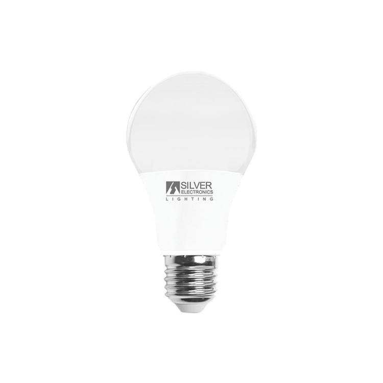 Silver Electronics - Bombilla LED Estándar 10W E27 5000K