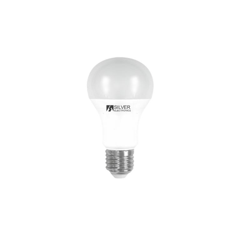 Silver Electronics - Bombilla LED Estándar 15W E27 5000K