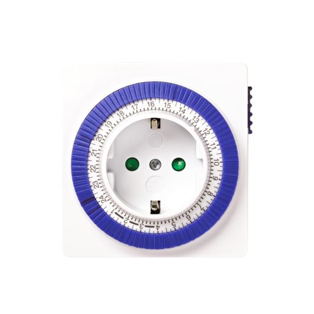 Silver Electronics - Programador analógico compacto de 24 horas