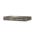 IP-COM Networks - G1016D switch No administrado L2 Gigabit Ethernet (10/100/1000) 1U Bronce