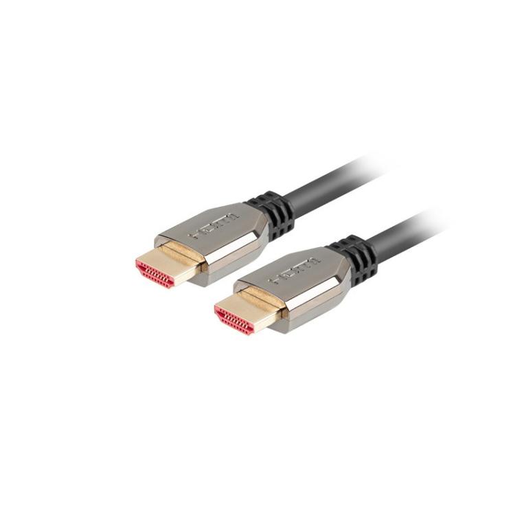Lanberg - CA-HDMI-30CU-0005-BK cable HDMI 0,5 m HDMI tipo A (Estándar) Negro