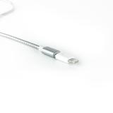 Nanocable - Adaptador Lightning a Micro USB, Lightning/M-Micro B/H Blanco