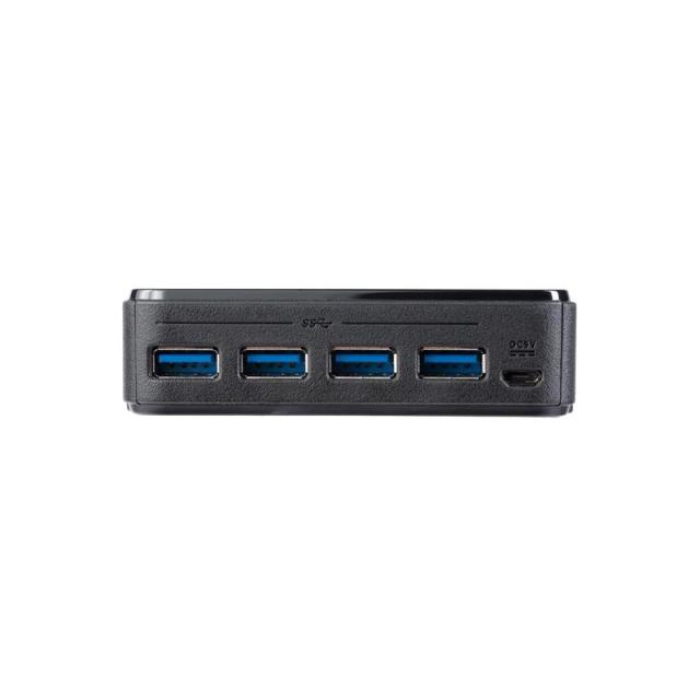 StarTech.com - Switch Conmutador USB 3.0 (5Gbps) 4x4 para Compartir Dispositivos Periféricos