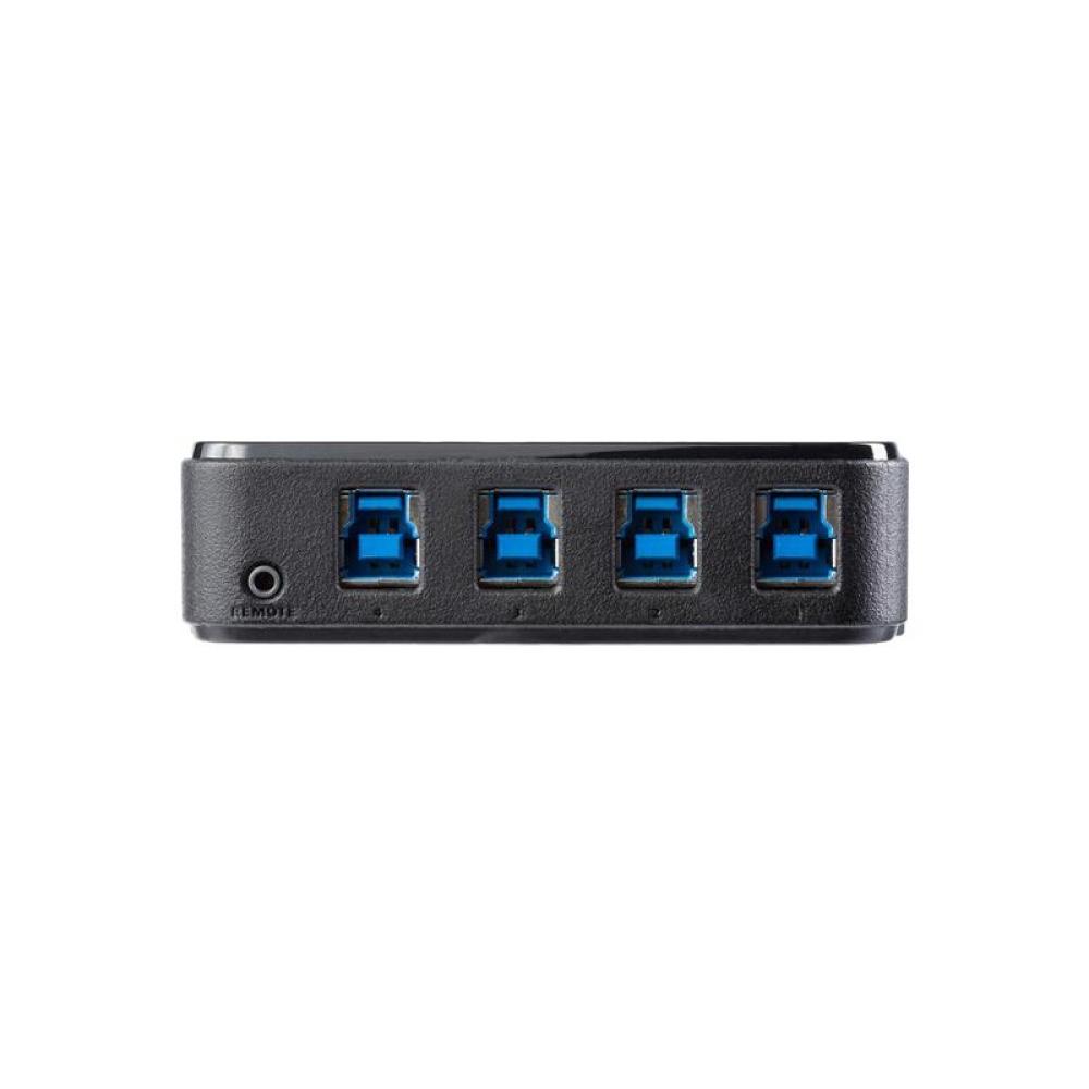 StarTech.com - Switch Conmutador USB 3.0 (5Gbps) 4x4 para Compartir Dispositivos Periféricos