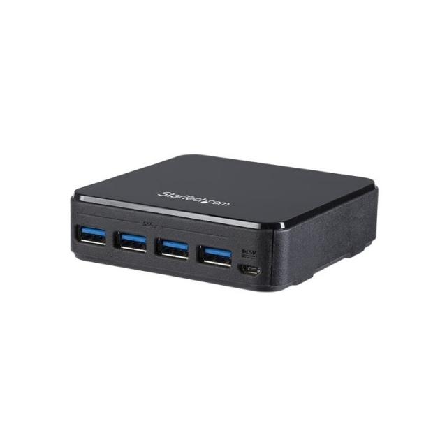 StarTech.com - Switch Conmutador USB 3.0 (5Gbps) 4x4 para Compartir Dispositivos Periféricos