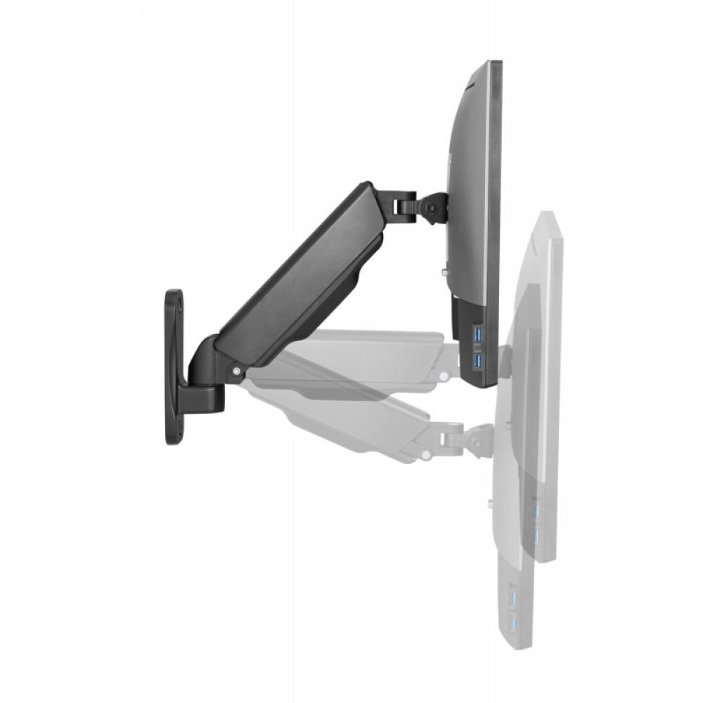 Ewent - EW1532 soporte para monitor 81,3 cm (32") Tornillos Negro