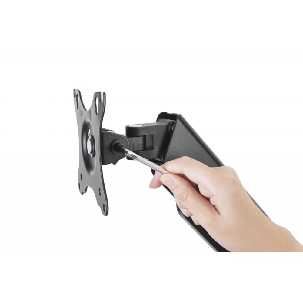 Ewent - EW1532 soporte para monitor 81,3 cm (32") Tornillos Negro