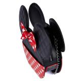 Loungefly - WDTB2434 bolso y bandolera Poliuretano Negro, Rojo Chica