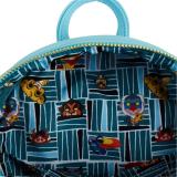 Loungefly - WDBK2147 mochila Mochila informal Azul Poliuretano