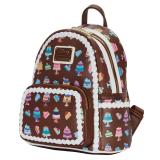 Loungefly - WDBK2133 mochila Mochila informal Marrón Poliuretano