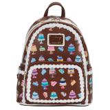 Loungefly - WDBK2133 mochila Mochila informal Marrón Poliuretano