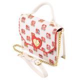 Loungefly - FUNTB0003 bolso y bandolera Cuero vegano Rosa Chica