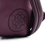 Loungefly - WDBK1980 mochila Mochila informal Borgoña Poliuretano