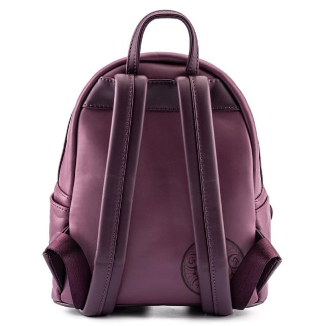 Loungefly - WDBK1980 mochila Mochila informal Borgoña Poliuretano