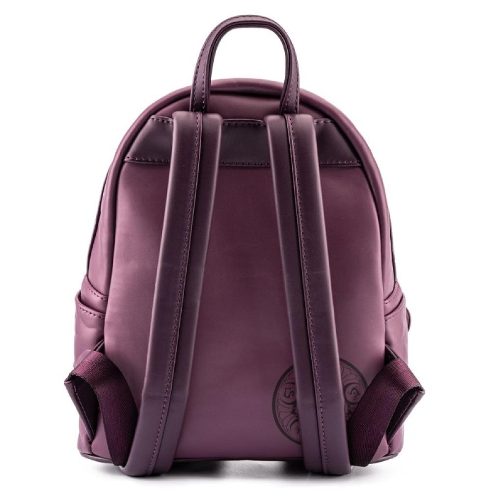 Loungefly - WDBK1980 mochila Mochila informal Borgoña Poliuretano