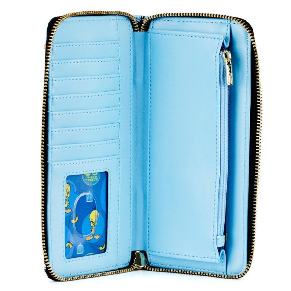 Loungefly - LTWA0005 monedero, tarjetero y portadocumento de viaje Riñonera antirrobo de viaje Multicolor Cuero vegano