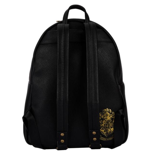 Loungefly - HPBK0155 mochila Mochila informal Negro Cuero vegano