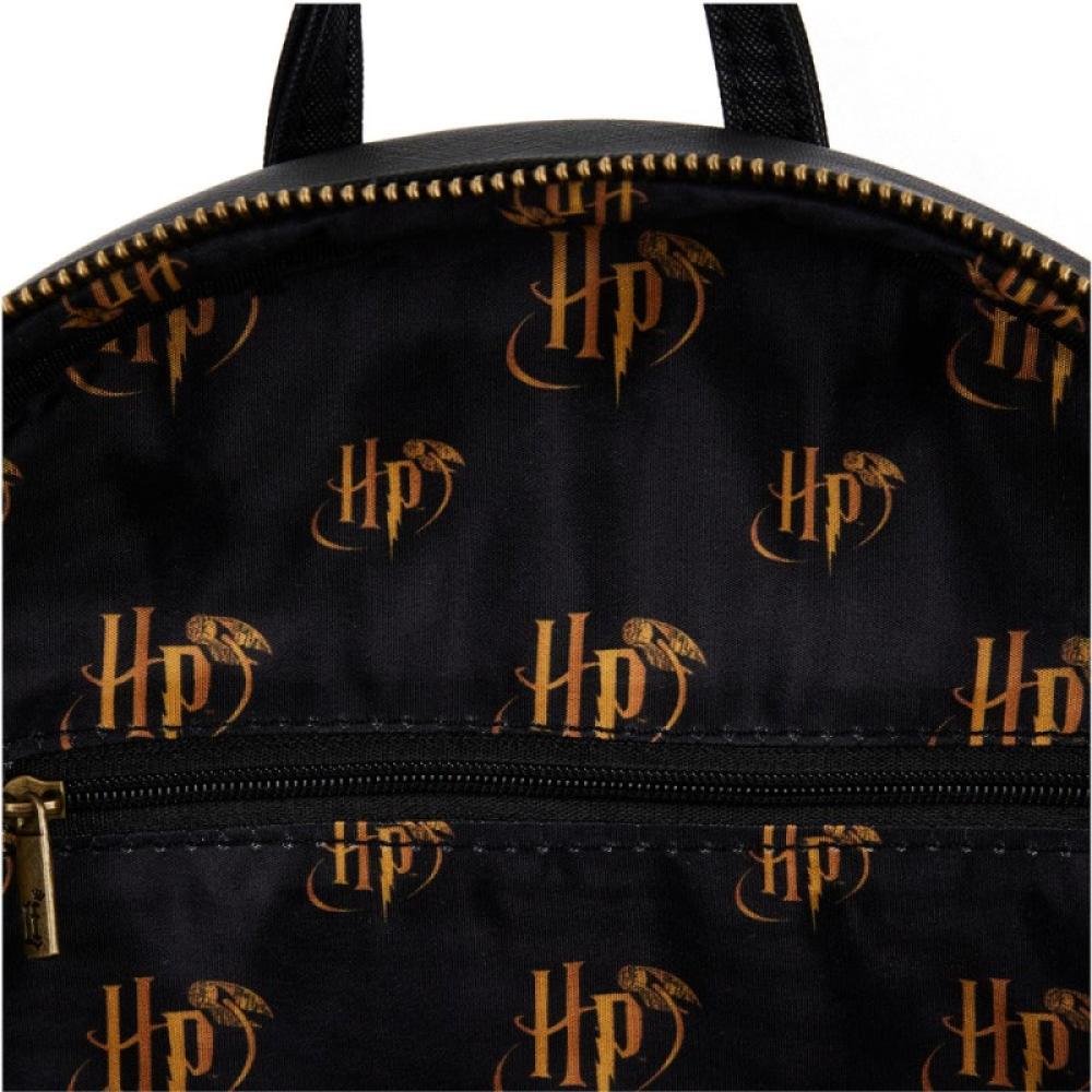 Loungefly - HPBK0155 mochila Mochila informal Negro Cuero vegano