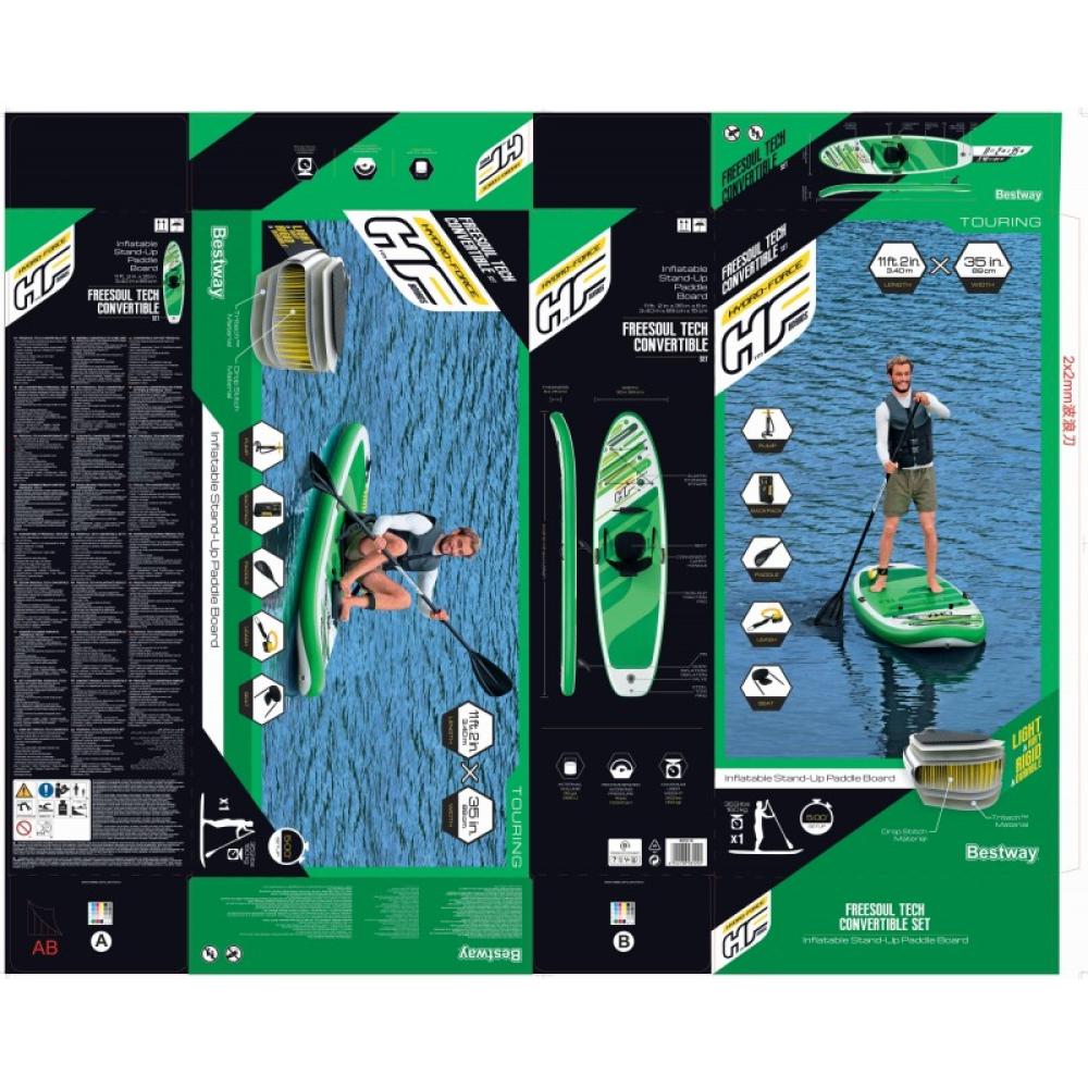 Bestway - 65310 tabla de surf Tabla de stand up paddle (SUP)