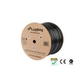 Lanberg - LCF6-21CU-0305-BK cable de red Negro 305 m Cat6 F/UTP (FTP)