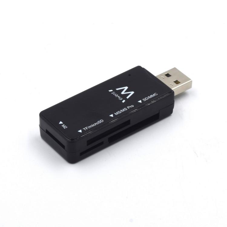 Ewent - EW1049 lector de tarjeta USB 2.0 Negro