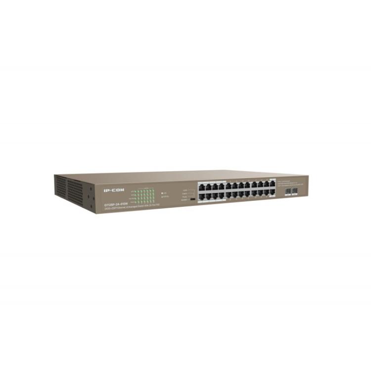 IP-COM Networks - G1126P-24-410W switch No administrado Gigabit Ethernet (10/100/1000) Energía sobre Ethernet (PoE)