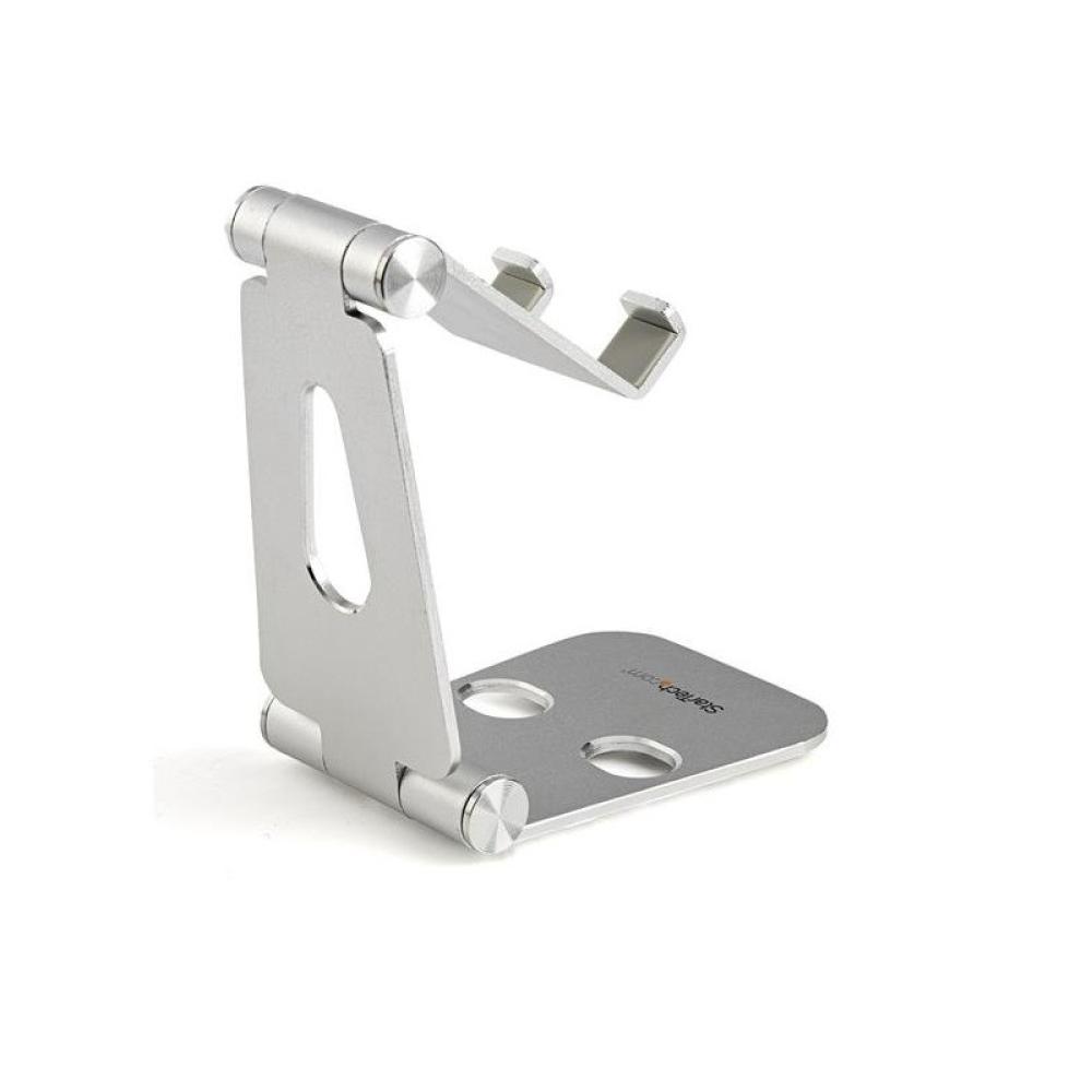 StarTech.com - Base para Móvil y Tablet - Soporte Plegable Universal para Dispositivos Móviles - Base Plegable Ergonómica Portát