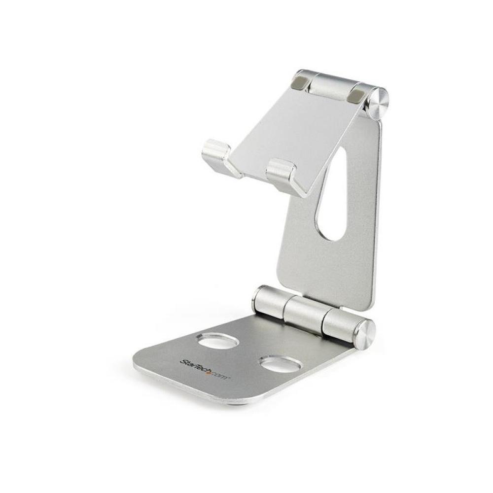 StarTech.com - Base para Móvil y Tablet - Soporte Plegable Universal para Dispositivos Móviles - Base Plegable Ergonómica Portát