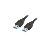 Lanberg - CA-USBA-30CU-0005-BK cable USB USB 3.2 Gen 1 (3.1 Gen 1) 0,5 m Negro